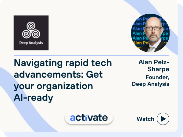 Navigating rapid tech advancements with Alan Pelz-Sharpe