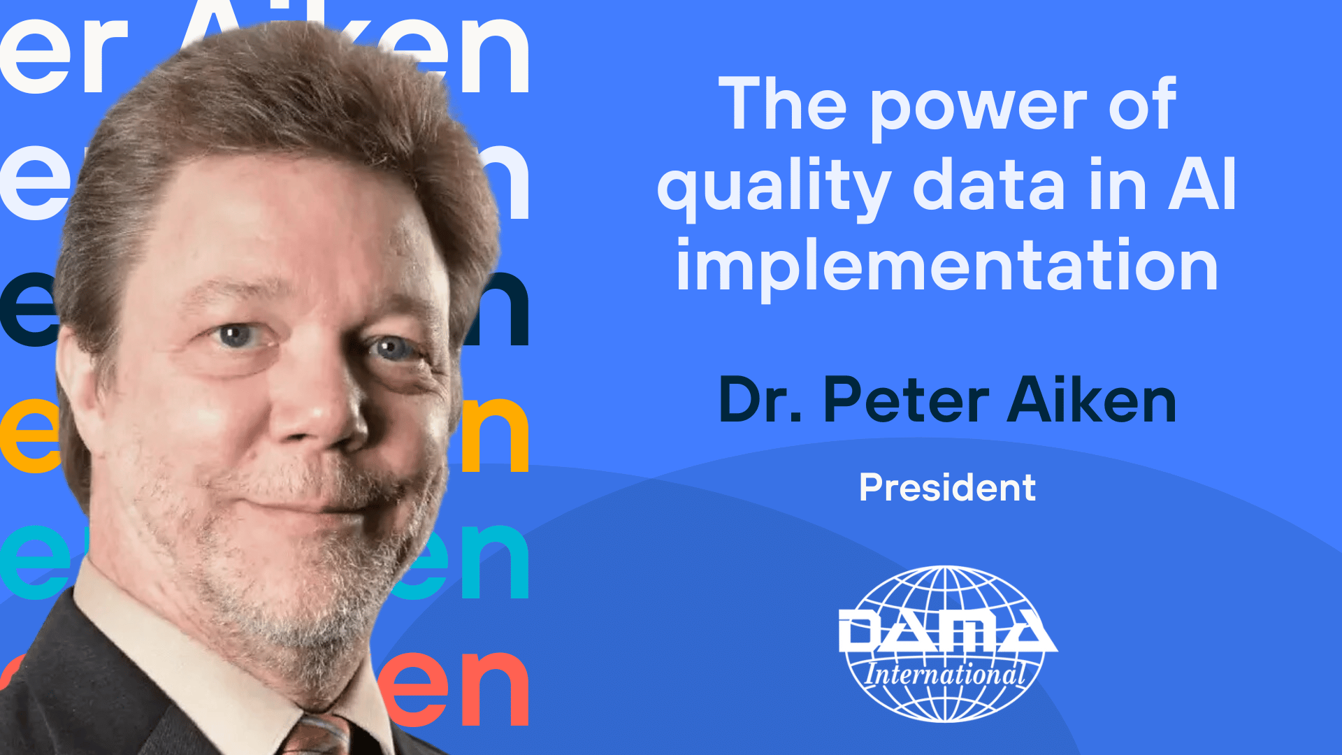 Activate - Dr. Peter Aiken