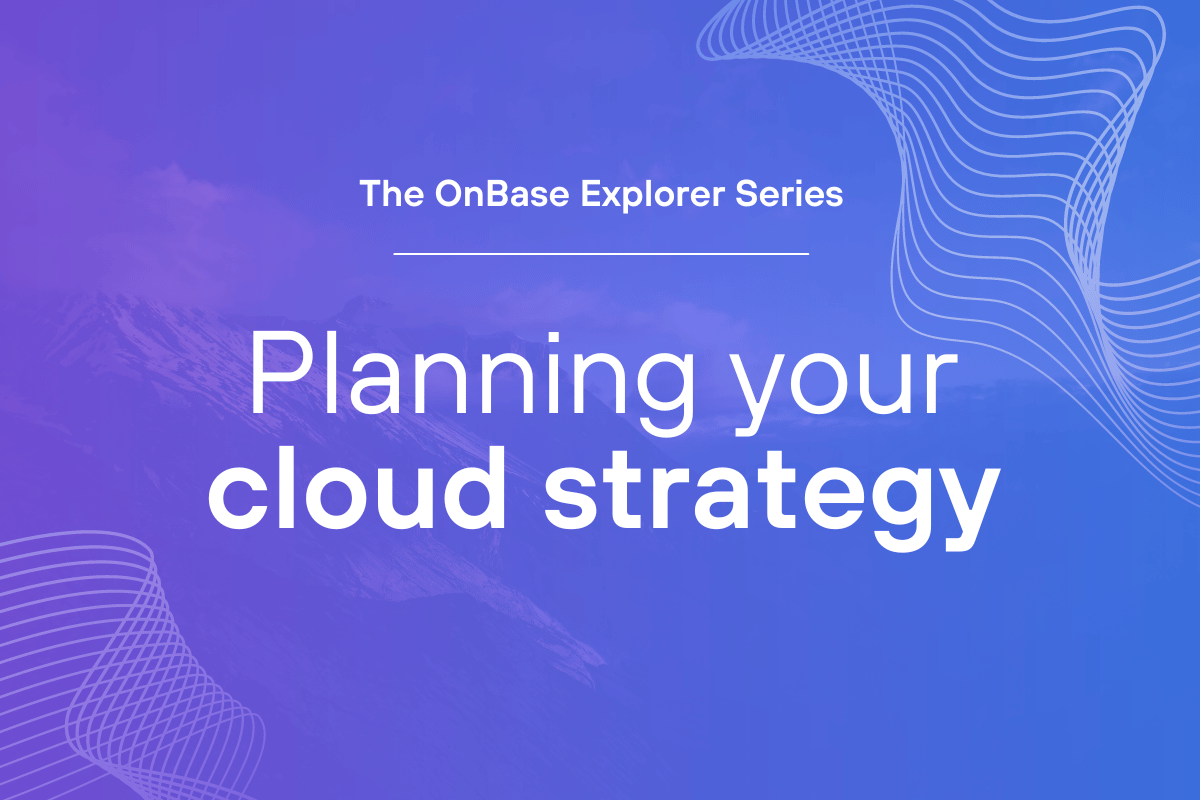 Planning your cloud strategy 